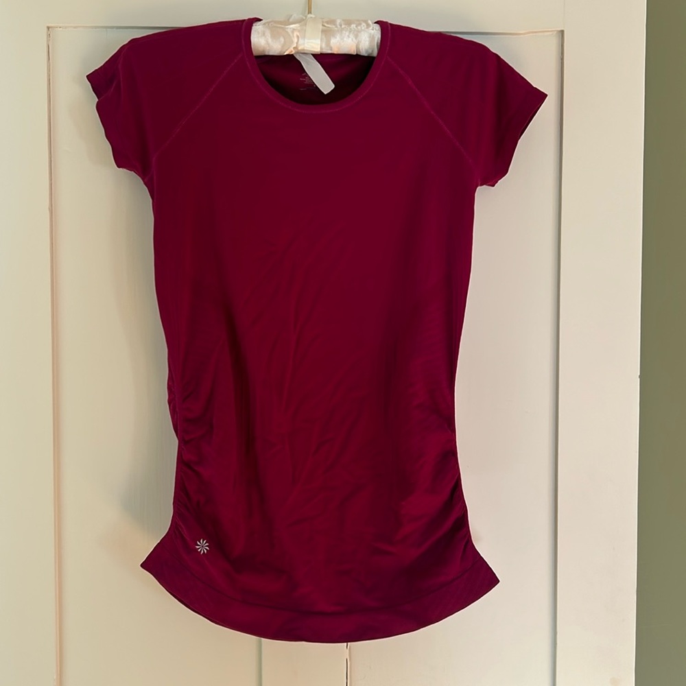 Athleta, short sleeve, speed, light top